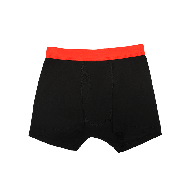 Bamboo viscose-geverfde bokser-slip voor jongens