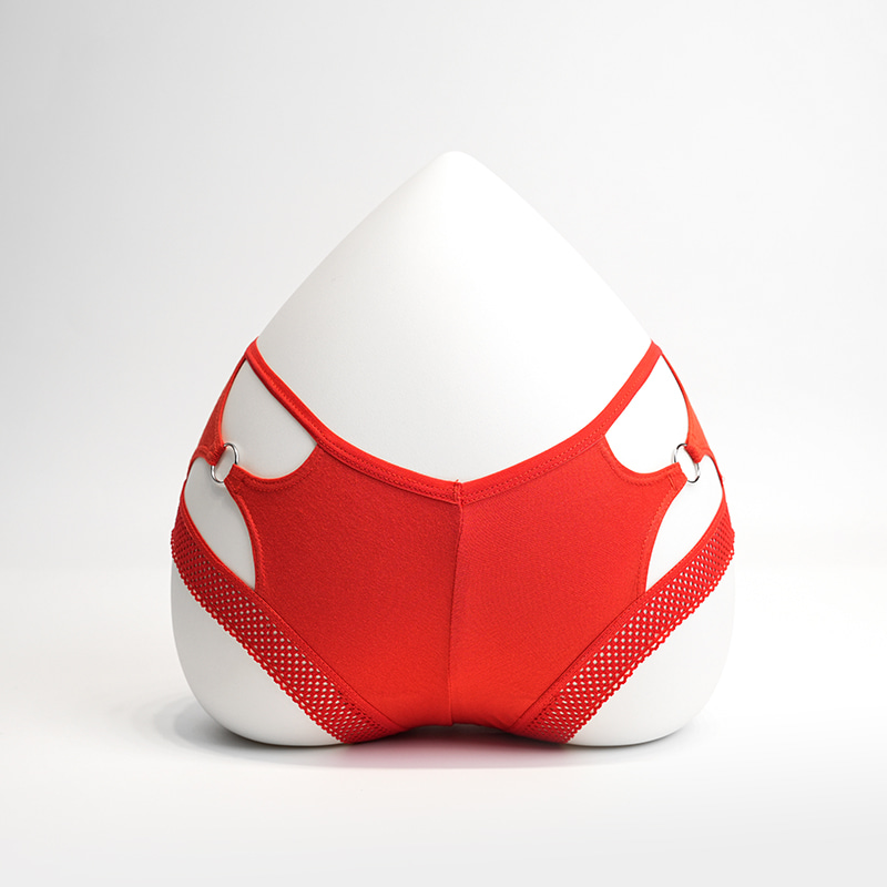 Dames metalen ring -briefs