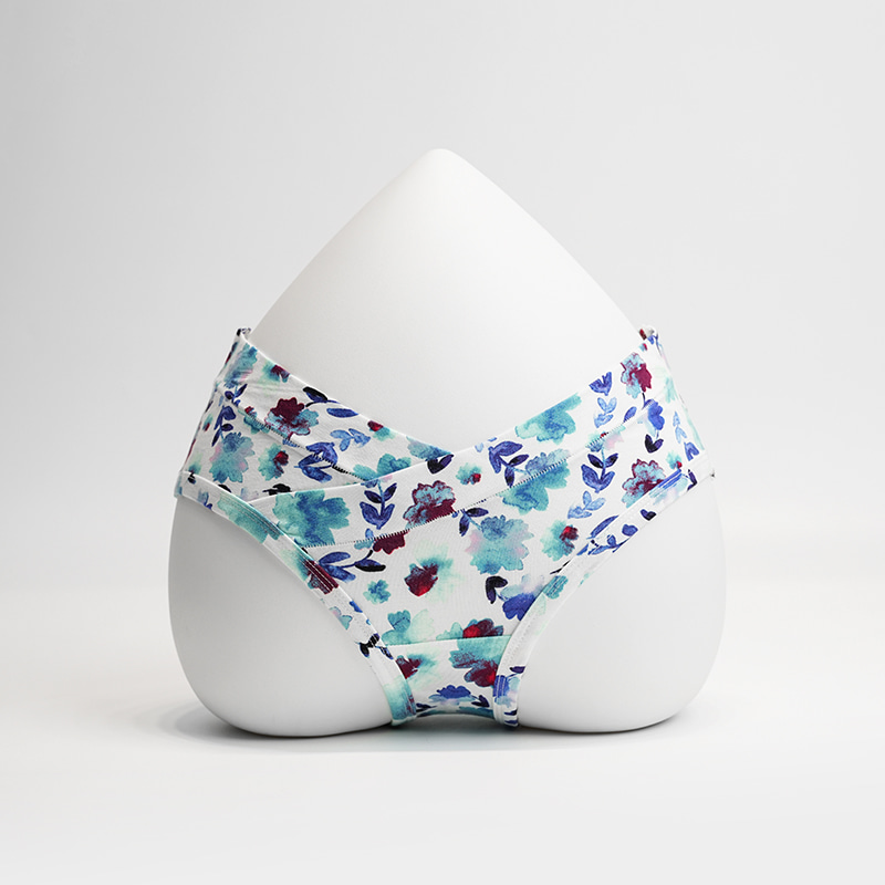 Bamboe viscose bedrarukt zwangerschapje