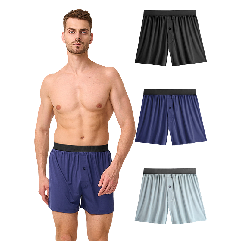 Koele herenboxer met losse pasvorm